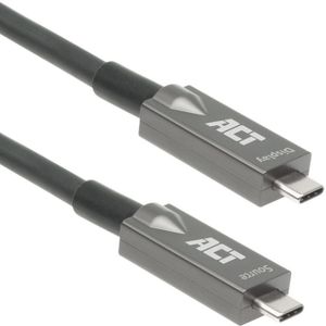 ACT Connectivity USB-C 3.2 Gen2 Active Optical Cable (AOC) aansluitkabel, 3m kabel