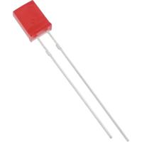 HuiYuan 2504R4D-KPA-P Bedrade LED Rood Rechthoekig 2 x 5 mm 8 mcd 180 ° 20 mA