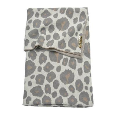 Meyco Panter ledikantdeken 100 x 150 cm bruin