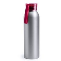 Aluminium bidon rood 650 ml   -