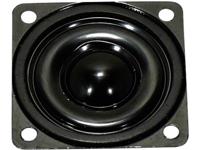 Visaton K 40 SQ 1.6 inch 4 cm Mini-luidspreker 0.5 W 8 Ω