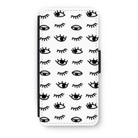 Eye pattern #2: iPhone 8 Flip Hoesje - thumbnail