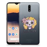 Silicone Back Case Nokia 2.3 Boho Skull - thumbnail