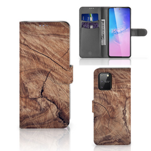 Samsung S10 Lite Book Style Case Tree Trunk