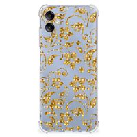 Samsung Galaxy A05 Case Gouden Bloemen