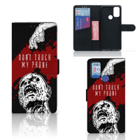 Alcatel 1S (2021) Portemonnee Hoesje Zombie Blood