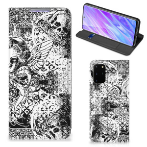 Mobiel BookCase Samsung Galaxy S20 Plus Skulls Angel