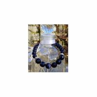 Edelstenen Shamballa Armband Blaufluss - thumbnail