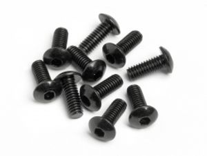 HPI - Button Head Screw M4x10mm (Hex Socket/10pcs) (94554)