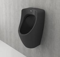 Bocchi Taormina Pro urinoir met achter aansluiting mat antraciet