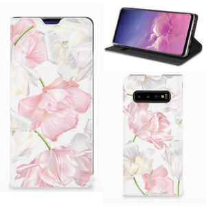 Samsung Galaxy S10 Smart Cover Lovely Flowers