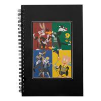 Looney Tunes Notebook Looney Tunes' Hogwarts Houses - thumbnail