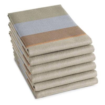 DDDDD Theedoek Rico 60x65cm - sand - set van 6 DDDDD Theedoek Rico 60x65cm - sand - set van 6