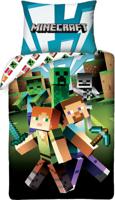 Minecraft Dekbedovertrek Monster Spawn - 140 x 200 cm - Katoen - thumbnail