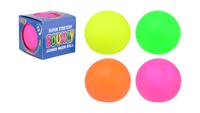 John Toy Super Stretchy Bouncy Neon Bal Ø10cm