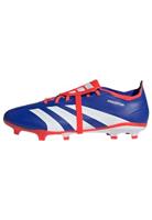 adidas Predator League Fold-Over Tongue FG voetbalschoen, synthetisch bovenmateriaal, blauw, Lucid Blue Cloud White Solar Red, 40 EU