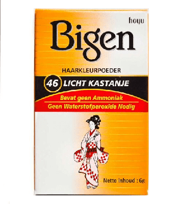 Bigen Hair Powder - 46 Light Chestnut