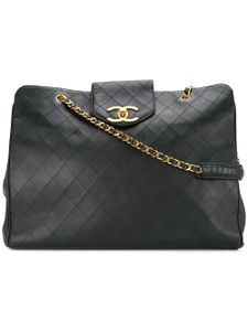 CHANEL Pre-Owned sac porté épaule Jumbo extra large - Noir