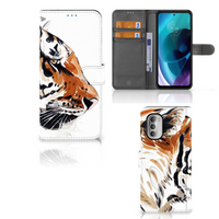 Hoesje Motorola Moto G51 5G Watercolor Tiger - thumbnail