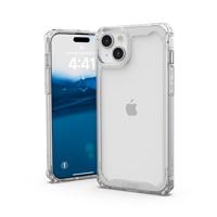 URBAN ARMOR GEAR Plyo Case compatibel met Apple iPhone 15 Plus [Draadloos opladen compatibel cover, crashbestendige Air-Soft hoeken, verhoogde rand] ijs (transparant)