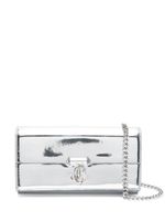 Jimmy Choo pochette Avenue à design matelassé - Argent