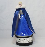 Barbie Porseleinen Beeldje En Muziekdoosje Midnight Blue 1965 23 cm - thumbnail