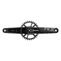 SRAM crankstel NX Eagle 170mm, 32T DM, zwart zonder dubbele binnenlagers, 00.6118.525.001 zwengel