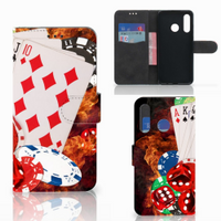 Huawei P30 Lite (2020) Wallet Case met Pasjes Casino - thumbnail