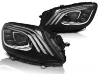 Tuning-Tec Koplampen ZWART MERCEDES W222 13-17