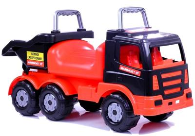 Viking Choice  Speelgoed auto loopwagen - Mammoet vrachtwagen - rood -71x 26x32 cm