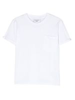 Neil Barrett Kids t-shirt à poche poitrine - Blanc