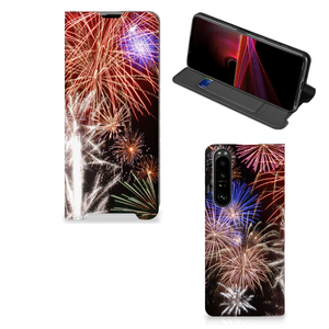 Sony Xperia 1 III Hippe Standcase Vuurwerk