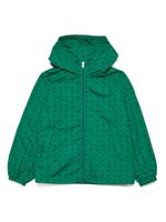 Marni Kids veste à logo imprimé - Vert - thumbnail