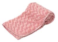 Soft Touch dekentje 75 x 100 cm polyester roze