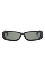 Linda Farrow lunettes de soleil Talita à monture rectangulaire - Noir