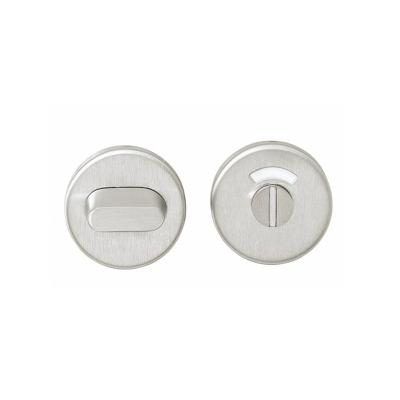 Intersteel Rozet met toilet-/badkamersluiting 5mm verdekt 53x10mm - RVS Intersteel Rozet met toilet-/badkamersluiting 5mm verdekt 53x10mm - RVS