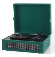 Crosley Voyager Portable Retro Platenspeler - Dark Aegean BLUETOOTH IN/OUT