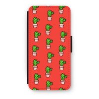 Mini cactus: iPhone 7 Flip Hoesje - thumbnail