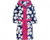 Playshoes badjas margrietjes meisjes blauw/wit/roze maat 86/92