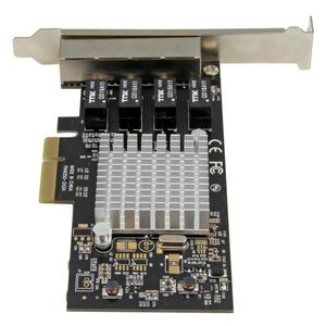 StarTech.com 4 poorts gigabit ethernet netwerkkaart PCI Express Intel 1350 NIC