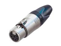 Neutrik NC7FXX XLR-connector Bus, recht Aantal polen: 7 Zilver 1 stuk(s)