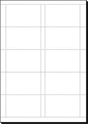 Sigel DP839 Bedrukbare visitekaarten 85 x 55 mm Helderwit 150 stuk(s) Papierformaat: DIN A4