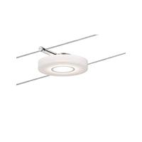 Paulmann 50113 kabelsysteem kabelarmatuur DiscLED 1 uitbreiding Smart Home daglichtwit 1x4W satijn dimbaar tunable white LED hangende verlichting