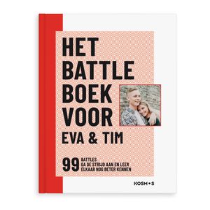 Gepersonaliseerd boek - Het Battle boek voor koppels - Hardcover