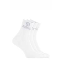 Rogelli sportsokken Promo - set van 3 wit