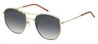 Tommy Hilfiger zonnebril TH1648/S J5G/9O unisex goud/rood