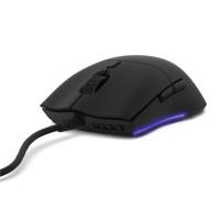 NZXT Lift - MS-1WRAX-BM - PC-gamingmuis - Lichtgewicht Ambidextrous muis - Hoogwaardige PixArt 3389 optische sensor - 16k resolutie - RGB-verlichting - Kabel met weinig weerstand - Zwart