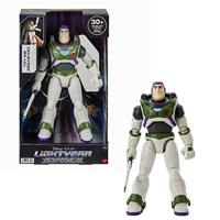 ​Disney Pixar Lightyear Buzz Lightyear met Laserzwaard, schaal ca. 30 cm, actiefiguur met mechanische beweging, lampjes, meer dan 30 geluiden, beweegbaar speelgoed, voor 4 jaar en ouder​
