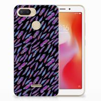 Xiaomi Redmi 6 TPU bumper Feathers Color