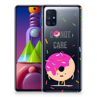 Samsung Galaxy M51 Siliconen Case Donut Roze - thumbnail